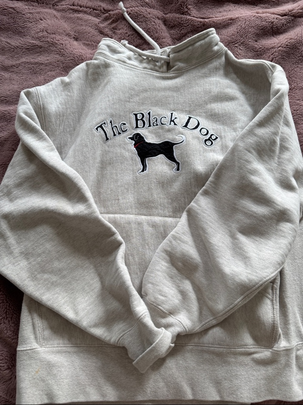 Black dog crew neck sweatshirt very oversized more of a small/medium